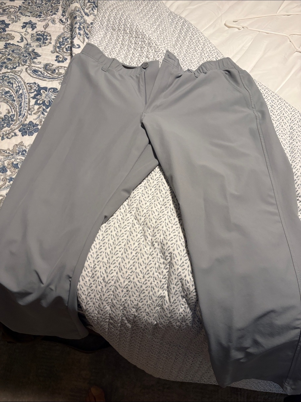 Under Armour Light Gray Stretch Chinos